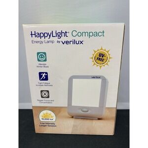 VERILUX Compact HAPPYLIGHT Travel Therapy WHITE LIGHT Seasonal Depression Lamp